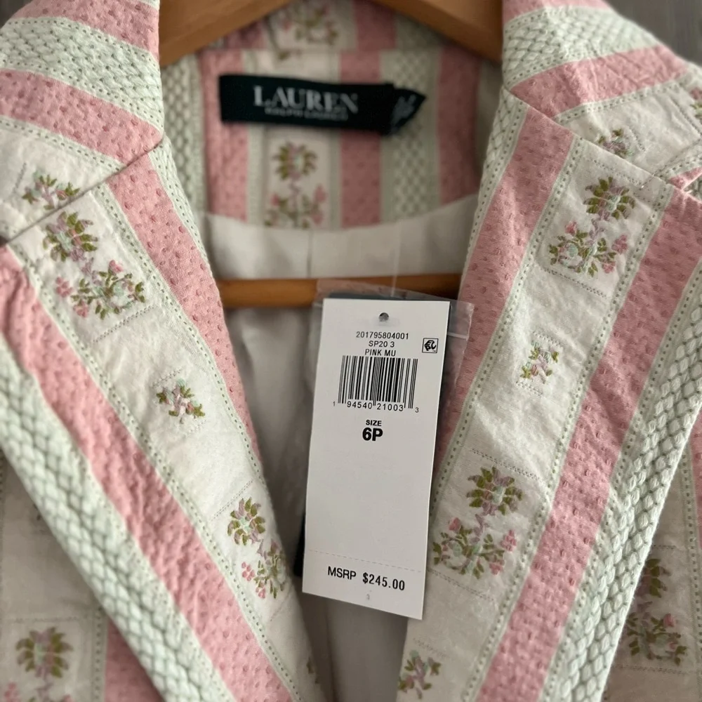 Ralph Lauren floral blazer - Picture 4 of 8